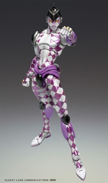JoJo's Bizarre Adventure Super Action Statue Purple Haze (Reissue) Gallery Image 4