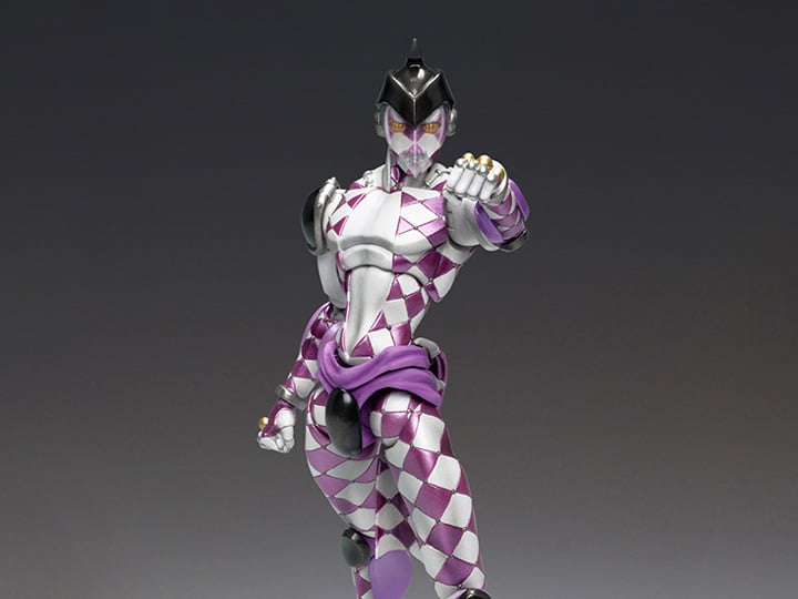JoJo's Bizarre Adventure Super Action Statue Purple Haze (Reissue) Gallery Image 1