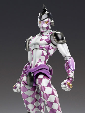 JoJo's Bizarre Adventure Super Action Statue Purple Haze (Reissue)