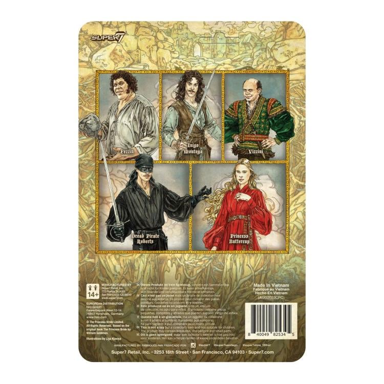 The Princess Bride ReAction Set of 5 Figures Gallery Image 15