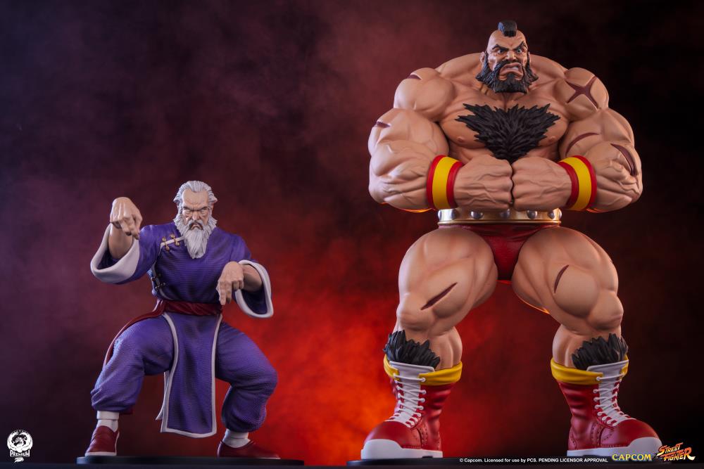 Street Fighter Street Jam Zangief and Gen 1/10 Scale Statue Set Gallery Image 4