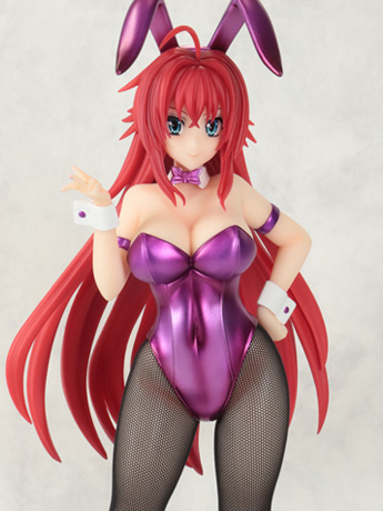 High School DxD BorN Rias Gremory (Purple Bunny Ver.) 1/6 Scale Figure (Reissue) Gallery Image 2