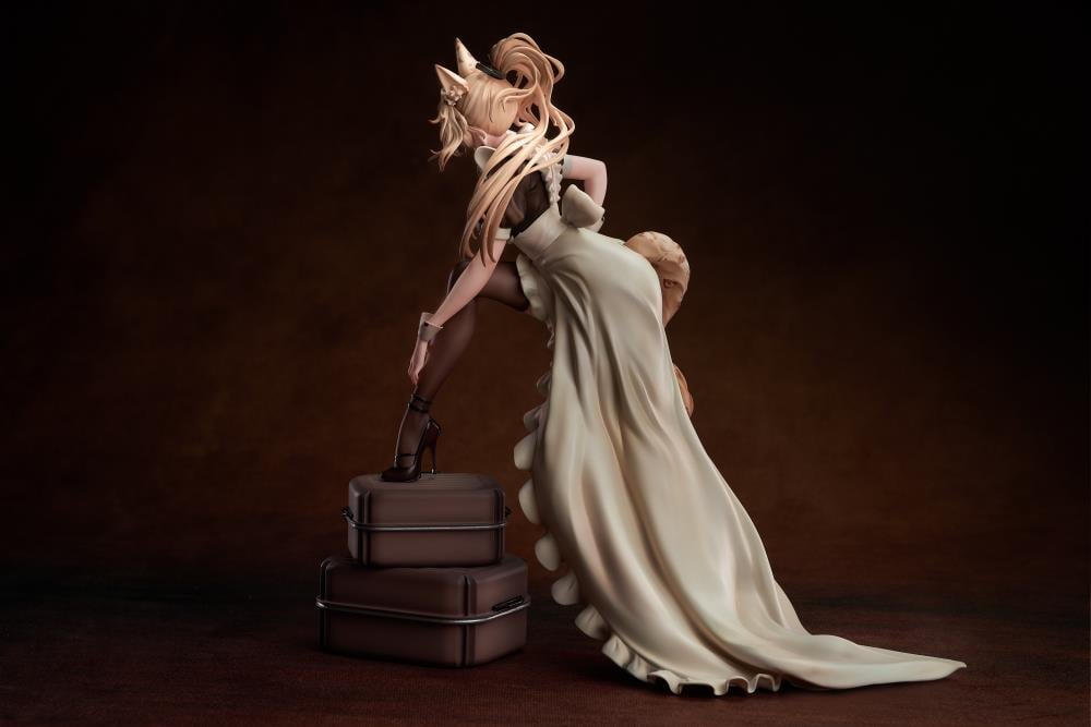 DeadPrince Illustration Battle Maid Different Species Leopard Cat Maria 1/4 Scale Figure Gallery Image 5