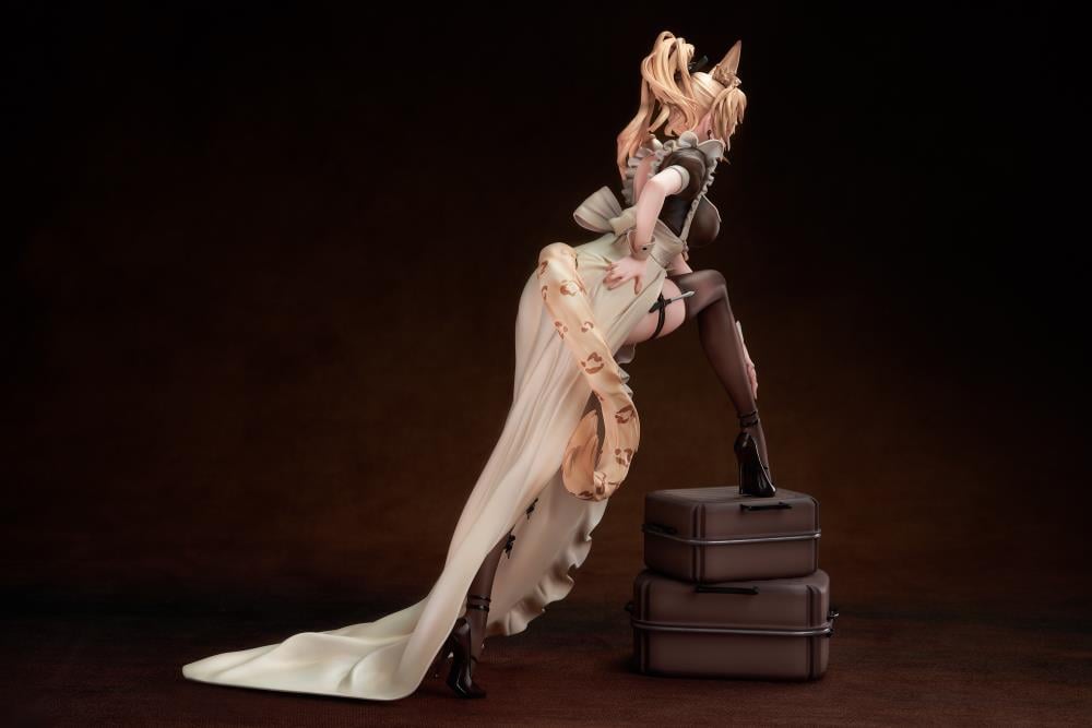 DeadPrince Illustration Battle Maid Different Species Leopard Cat Maria 1/4 Scale Figure Gallery Image 6