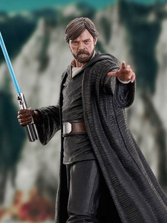 Star Wars: The Last Jedi Milestones Luke Skywalker (Crait) 1/6 Scale Limited Edition Statue Gallery Image 2