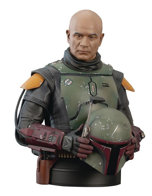 The Book of Boba Fett Boba Fett (Unhelmeted) 1/6 Scale Limited Edition Mini Bust Gallery Image 14