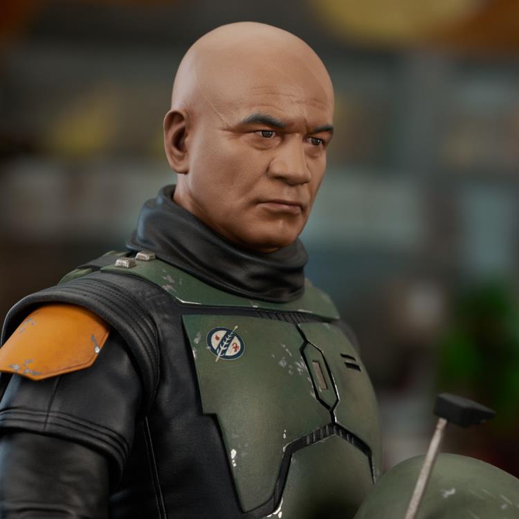 The Book of Boba Fett Boba Fett (Unhelmeted) 1/6 Scale Limited Edition Mini Bust Gallery Image 9