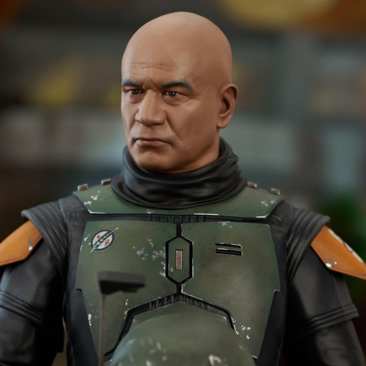 The Book of Boba Fett Boba Fett (Unhelmeted) 1/6 Scale Limited Edition Mini Bust Gallery Image 8