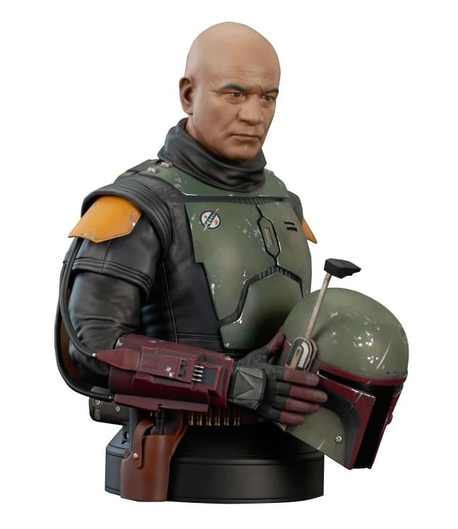The Book of Boba Fett Boba Fett (Unhelmeted) 1/6 Scale Limited Edition Mini Bust Gallery Image 15
