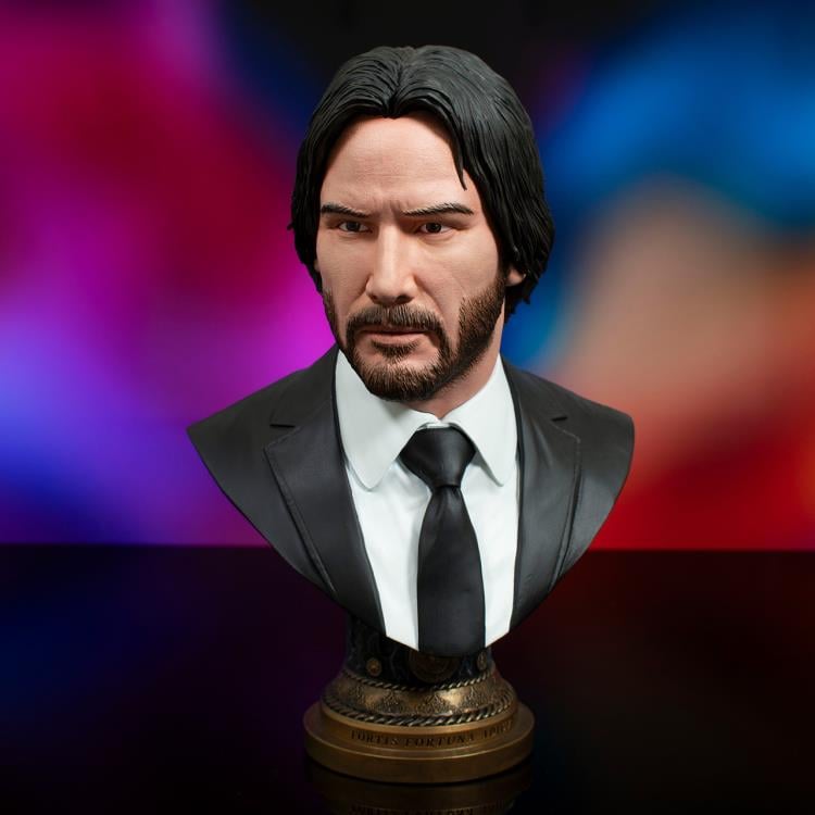 John Wick: Chapter 2 Legends in 3D John Wick 1/2 Scale Limited Edition Bust Gallery Image 3