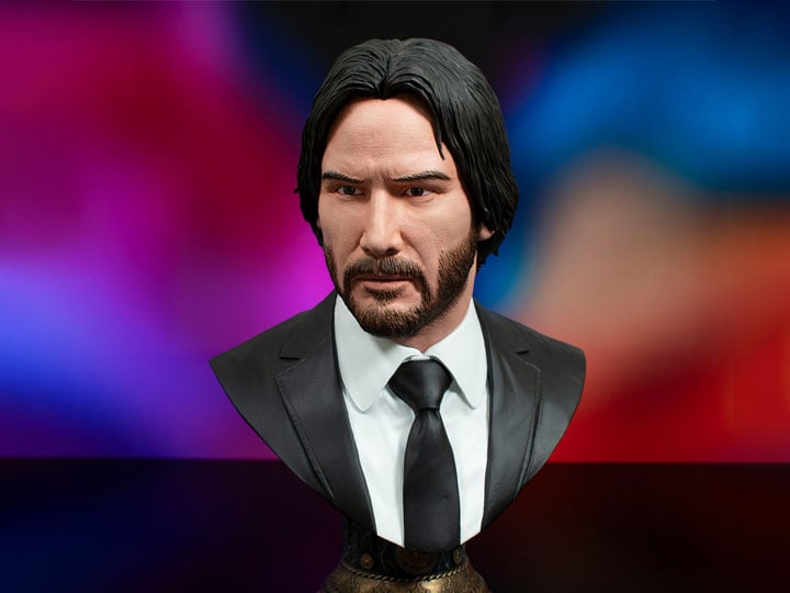 John Wick: Chapter 2 Legends in 3D John Wick 1/2 Scale Limited Edition Bust Gallery Image 1