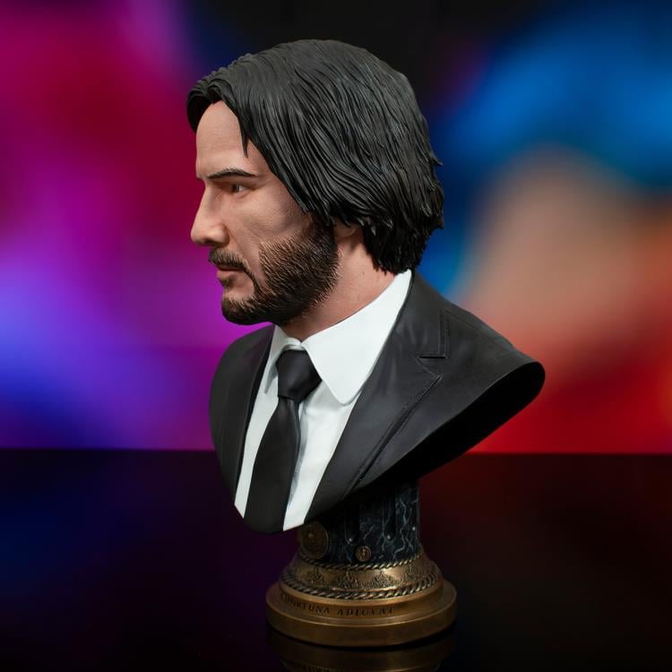 John Wick: Chapter 2 Legends in 3D John Wick 1/2 Scale Limited Edition Bust Gallery Image 6