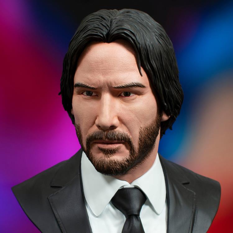John Wick: Chapter 2 Legends in 3D John Wick 1/2 Scale Limited Edition Bust Gallery Image 7