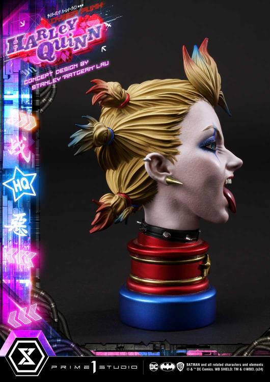 DC Comics Ultimate Premium Masterline Cyberpunk Harley Quinn Deluxe Statue Gallery Image 52