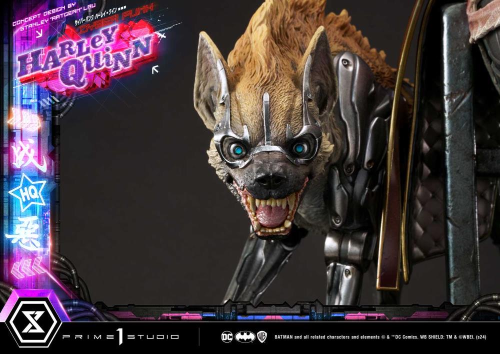 DC Comics Ultimate Premium Masterline Cyberpunk Harley Quinn Deluxe Statue Gallery Image 71