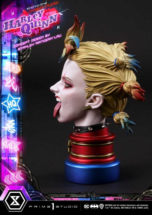 DC Comics Ultimate Premium Masterline Cyberpunk Harley Quinn Deluxe Statue (With Bonus) Gallery Image 84