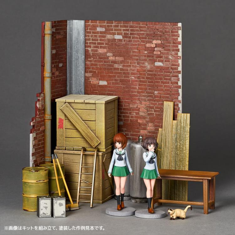 Girls und Panzer das Finale ARTPLA Garage Set A Model Kit
