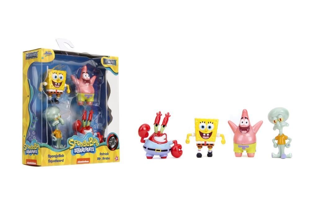 SpongeBob SquarePants MetalFigs 2.5" Mini Figure Four-Pack Gallery Image 8