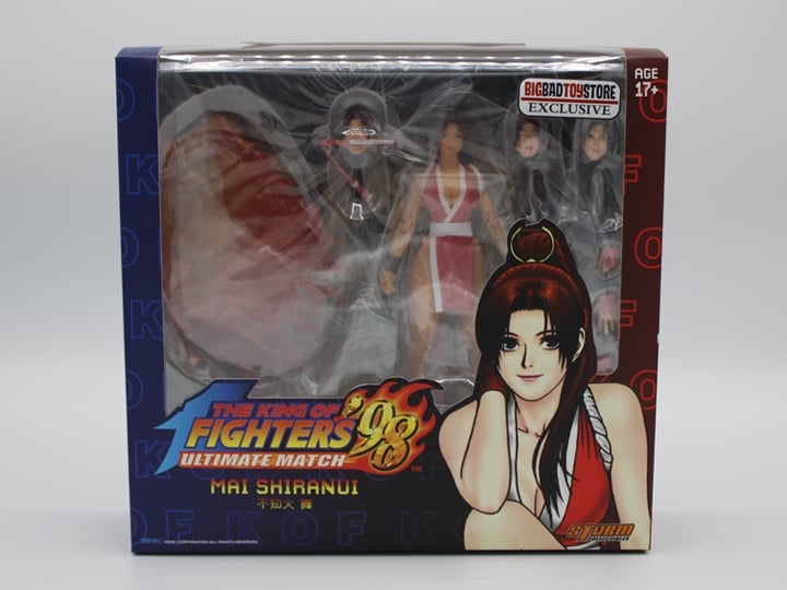 The King of Fighters '98 Mai Shiranui (Pink) 1/12 Scale Exclusive Action Figure Gallery Image 1