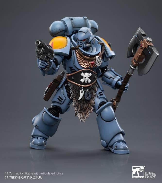 Warhammer 40K Space Wolves Claw Pack Sigyrr Stoneshield 1/18 Scale Action Figure (Reissue) Gallery Image 10