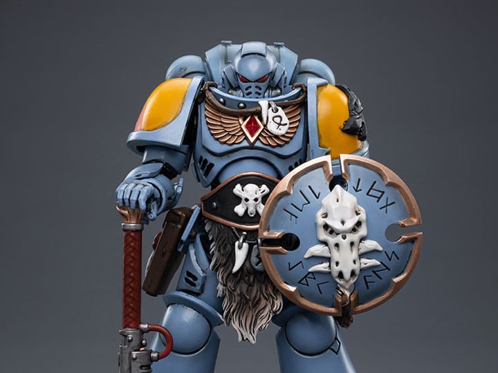 Warhammer 40K Space Wolves Claw Pack Sigyrr Stoneshield 1/18 Scale