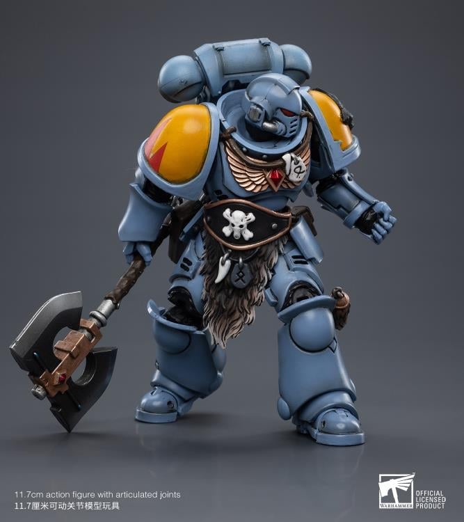 Warhammer 40K Space Wolves Claw Pack Sigyrr Stoneshield 1/18 Scale Action Figure (Reissue) Gallery Image 9
