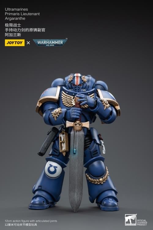 Warhammer 40K Ultramarines Primaris Lieutenant Argaranthe 1/18 Scale Action Figure (Reissue) Gallery Image 4