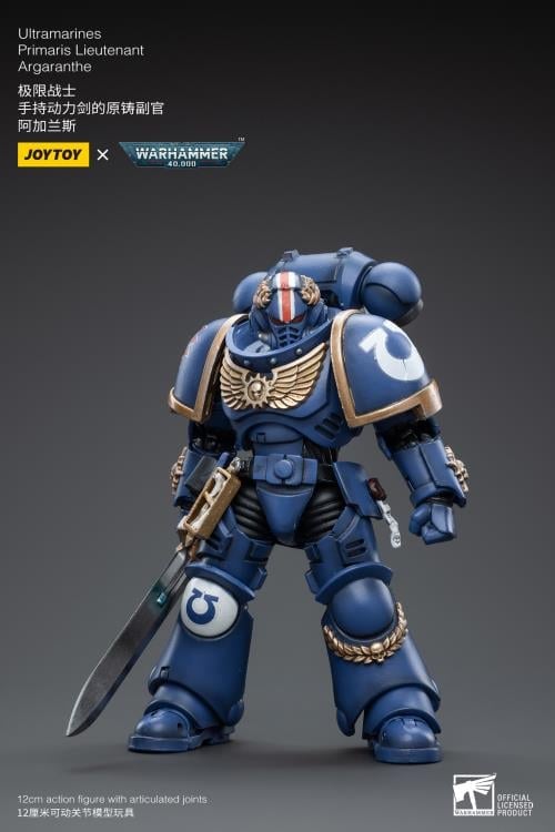 Warhammer 40K Ultramarines Primaris Lieutenant Argaranthe 1/18 Scale Action Figure (Reissue) Gallery Image 3