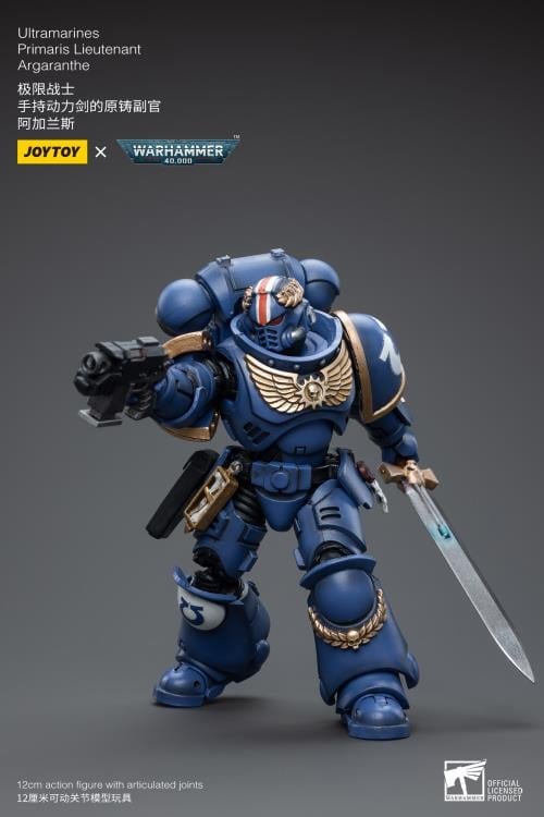 Warhammer 40K Ultramarines Primaris Lieutenant Argaranthe 1/18 Scale Action Figure (Reissue) Gallery Image 5