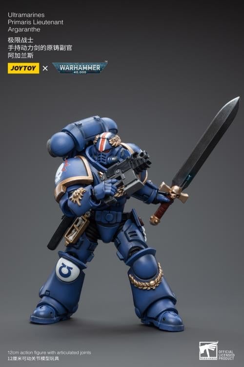 Warhammer 40K Ultramarines Primaris Lieutenant Argaranthe 1/18 Scale Action Figure (Reissue) Gallery Image 6