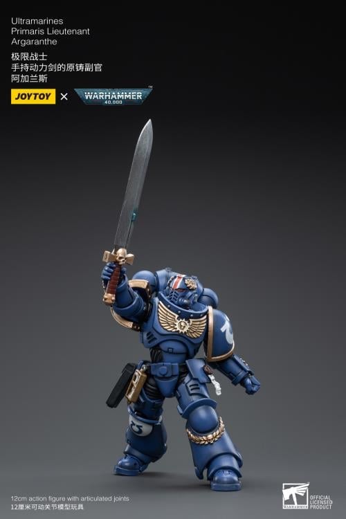 Warhammer 40K Ultramarines Primaris Lieutenant Argaranthe 1/18 Scale Action Figure (Reissue) Gallery Image 7