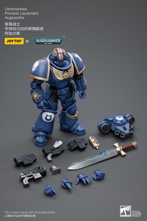 Warhammer 40K Ultramarines Primaris Lieutenant Argaranthe 1/18 Scale Action Figure (Reissue) Gallery Image 10