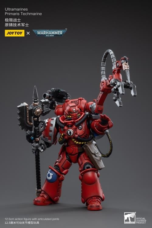 Warhammer 40K Ultramarines Primaris Techmarine Brother Tybestis 1/18 Scale Action Figure Gallery Image 6