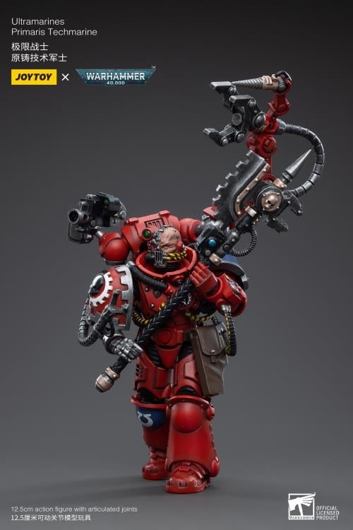 Warhammer 40K Ultramarines Primaris Techmarine Brother Tybestis 1/18 Scale Action Figure Gallery Image 7