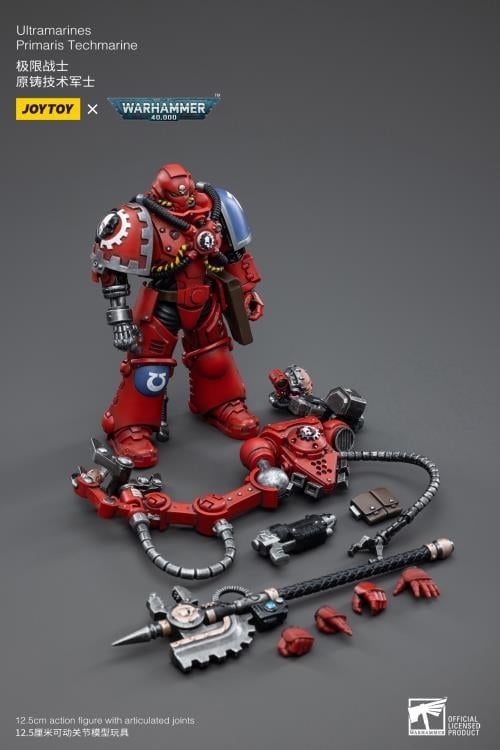 Warhammer 40K Ultramarines Primaris Techmarine Brother Tybestis 1/18 Scale Action Figure Gallery Image 12