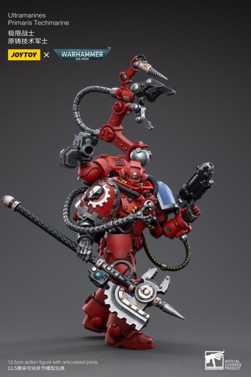 Warhammer 40K Ultramarines Primaris Techmarine Brother Tybestis 1/18 Scale Action Figure Gallery Image 5