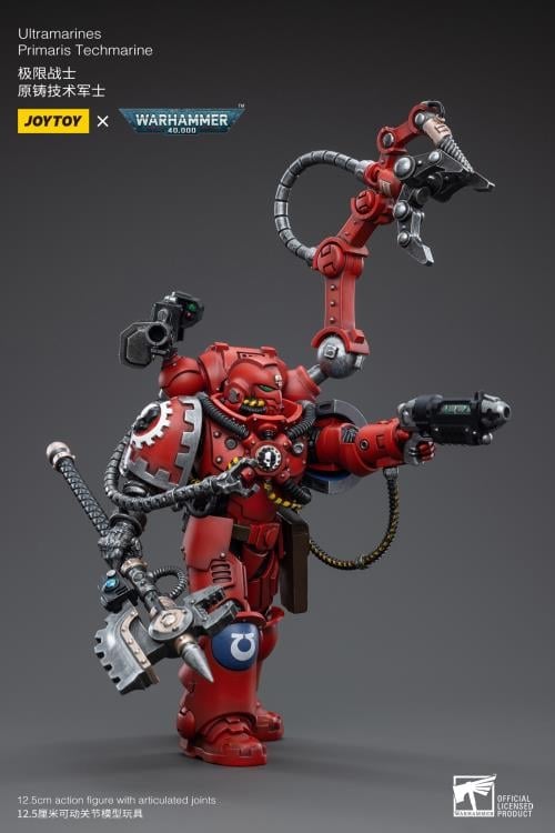 Warhammer 40K Ultramarines Primaris Techmarine Brother Tybestis 1/18 Scale Action Figure Gallery Image 4