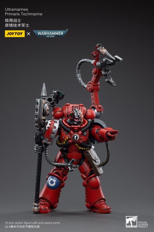 Warhammer 40K Ultramarines Primaris Techmarine Brother Tybestis 1/18 Scale Action Figure Gallery Image 3