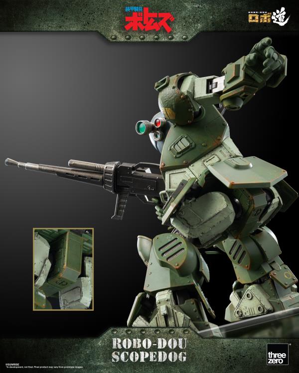 Armored Trooper Votoms ROBO-DOU Scopedog Figure Gallery Image 11