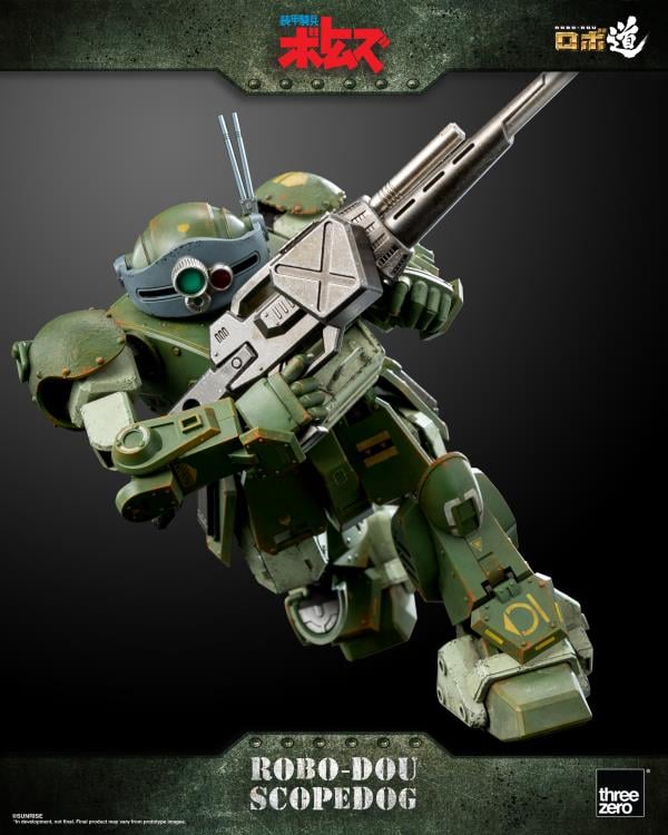 Armored Trooper Votoms ROBO-DOU Scopedog Figure Gallery Image 13