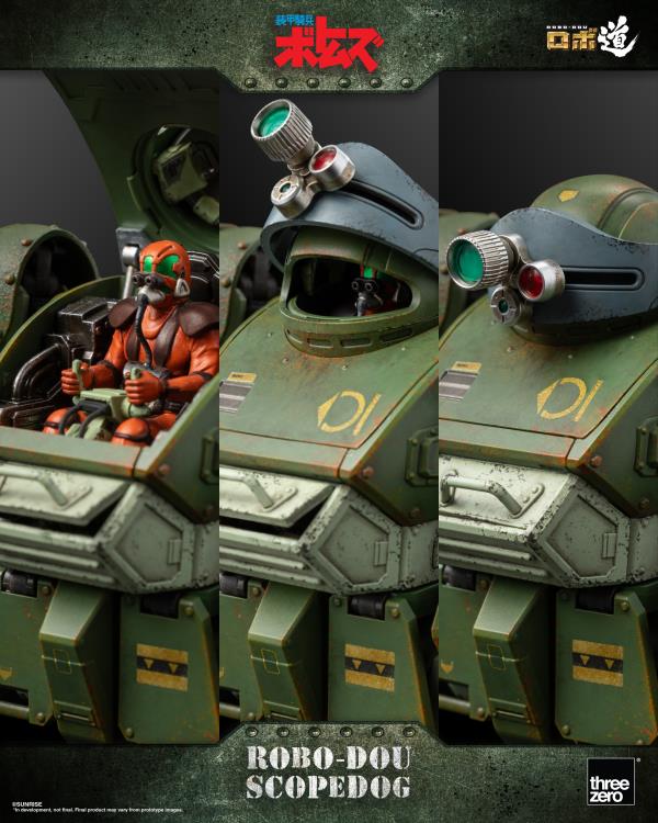 Armored Trooper Votoms ROBO-DOU Scopedog Figure Gallery Image 24