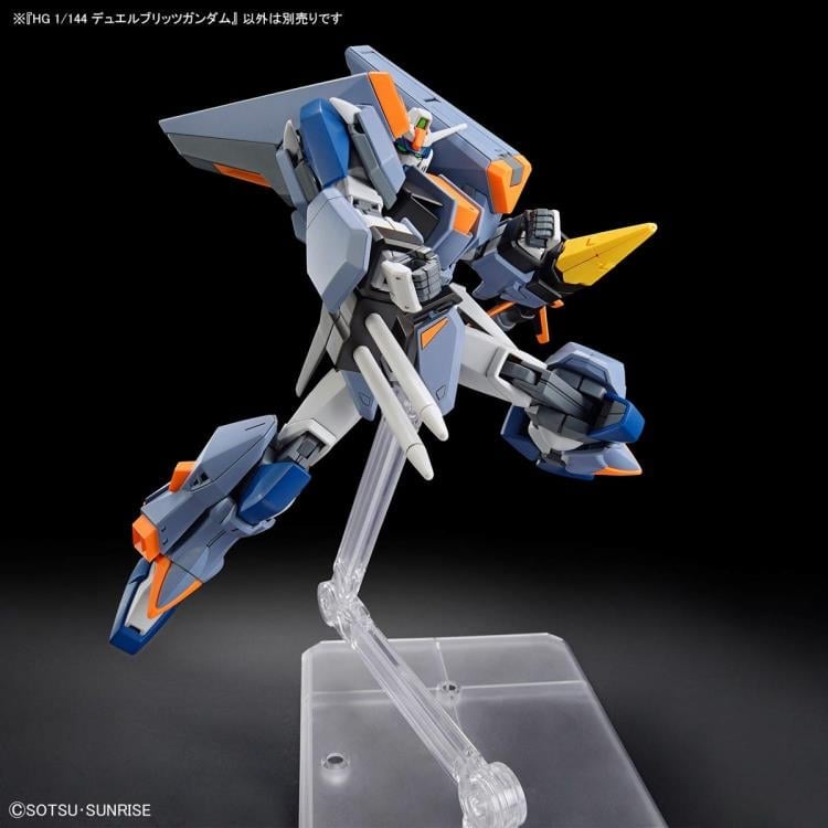 Mobile Suit Gundam SEED Freedom HGCE ZGMF-1027M Duel Blitz Gundam 1/144 Scale Model Kit Gallery Image 10