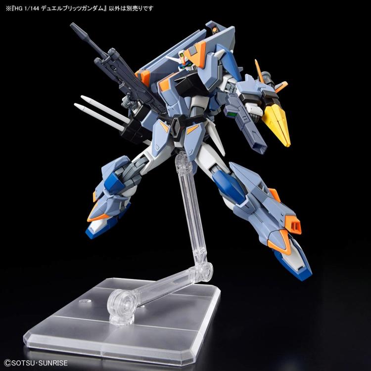 Mobile Suit Gundam SEED Freedom HGCE ZGMF-1027M Duel Blitz Gundam 1/144 Scale Model Kit Gallery Image 8