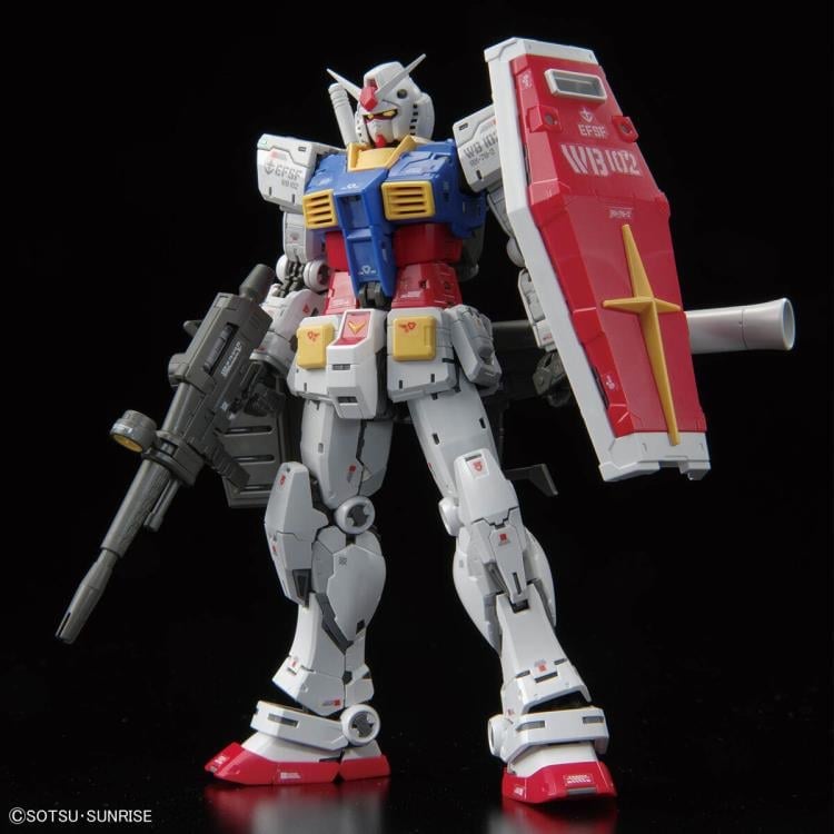 Mobile Suit Gundam RG RX-78-2 Gundam (Ver.2.0) 1/144 Scale Model Kit Gallery Image 4