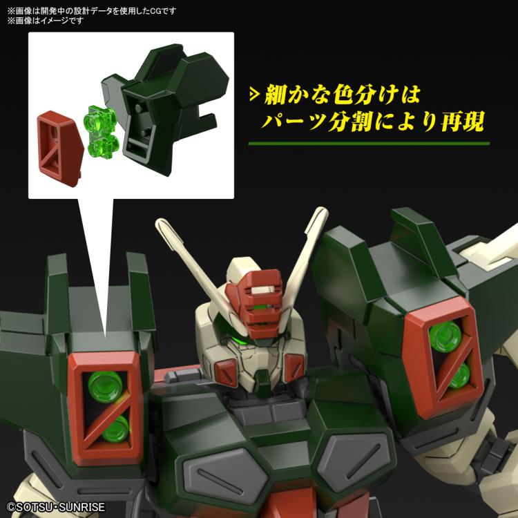 Mobile Suit Gundam SEED Freedom HGCE ZGMF-103HD Lightning Buster Gundam 1/144 Scale Model Kit Gallery Image 14