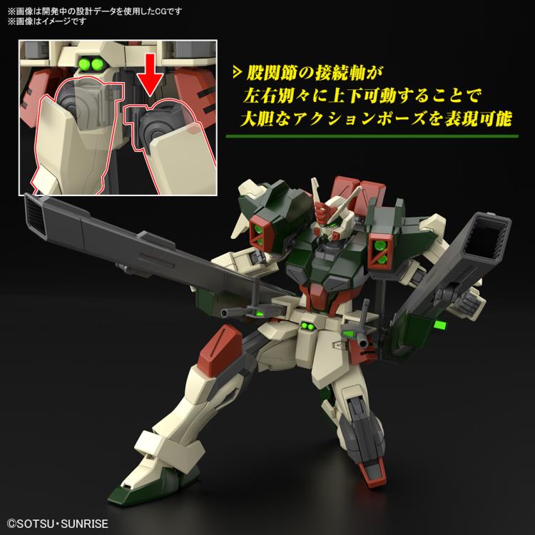 Mobile Suit Gundam SEED Freedom HGCE ZGMF-103HD Lightning Buster Gundam 1/144 Scale Model Kit Gallery Image 15