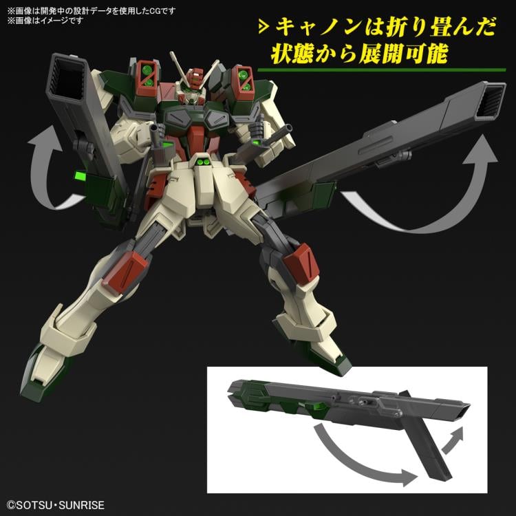 Mobile Suit Gundam SEED Freedom HGCE ZGMF-103HD Lightning Buster Gundam 1/144 Scale Model Kit Gallery Image 12