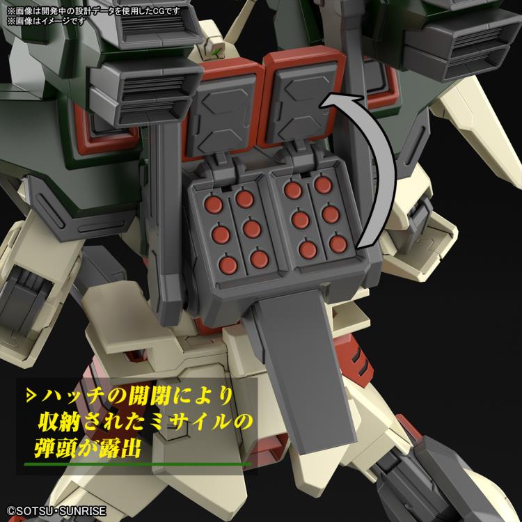 Mobile Suit Gundam SEED Freedom HGCE ZGMF-103HD Lightning Buster Gundam 1/144 Scale Model Kit Gallery Image 13