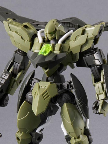 30 Minutes Missions bEXM-21 Verdenova (Green) 1/144 Scale Model Kit Gallery Image 2