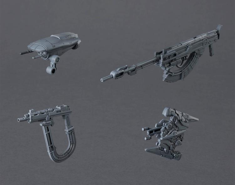 Armored Core VI: Fires of Rubicon 30 Minutes Missions Schneider Nachtreiher/40E Steel Haze Model Kit Gallery Image 15